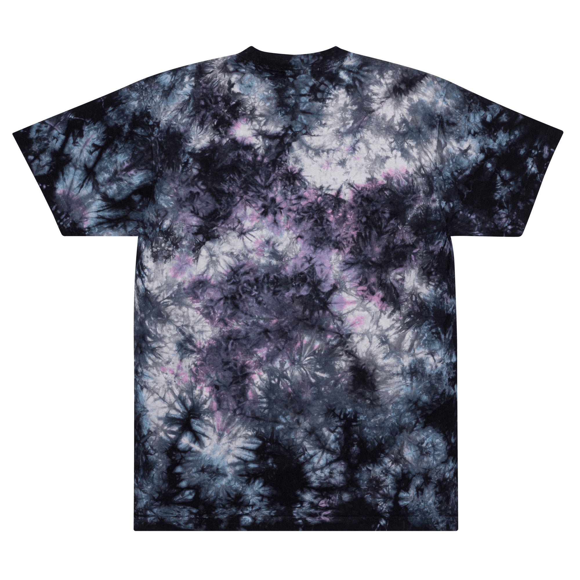 Oversized tie-dye t-shirt large print